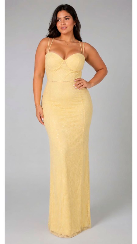 VESTIDO COLOR AMARILLO BEBE CON LENTEJUELAS