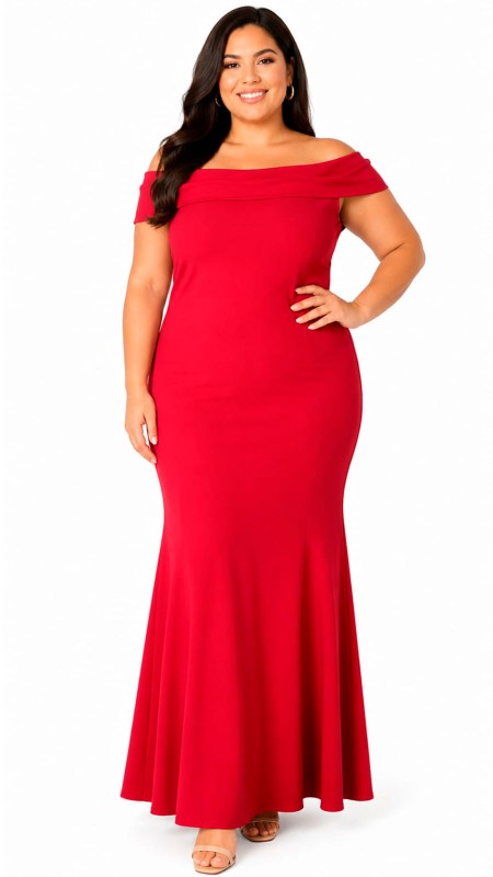VESTIDO COR ROJO CLARO TELA LICRA