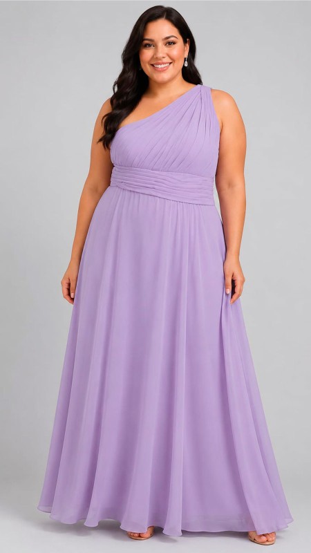 VESTIDO COLOR LILA BEBE EN TELA SEDA