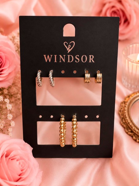 VENTA DE AROS DORADO Y PLATEADO SENCILLOS