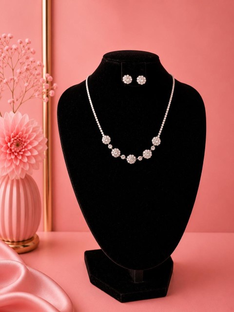 VENTA DE CONJUNTO DE FLORES PLATEADAS