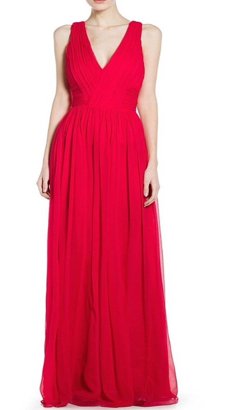 VESTIDO ROJO CLASICO