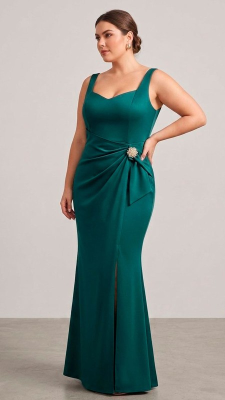VESTIDO VERDE LICRA