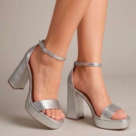 TALLA 36 COLOR PLATEADO