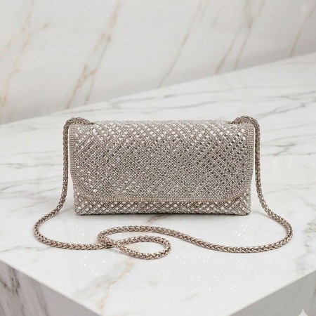 CARTERA PLATEADA MULTIFORMA