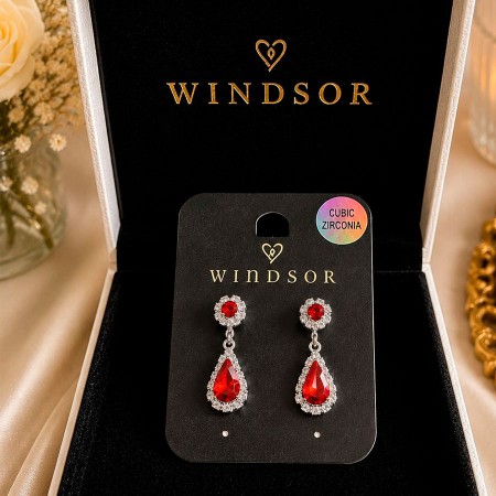VENTA AROS ROJOS GOTA DE AGUA