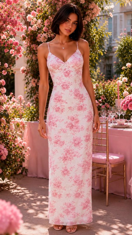 VESTIDO FLOREADO DE TIRO